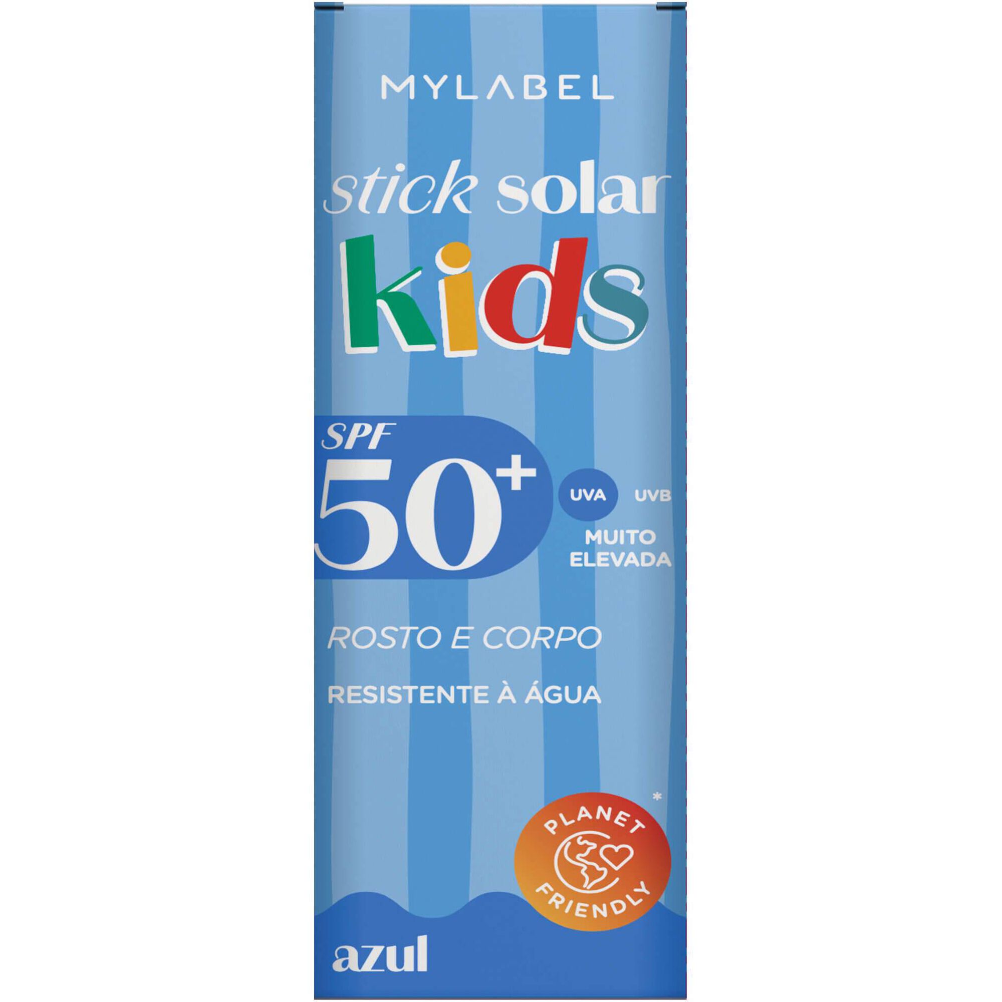 Protetor Solar Stick Azul MyLabel