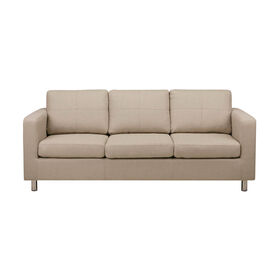 Sofá 3 Lugares Bege Haia Sofá 3 Lugares Bege Haia