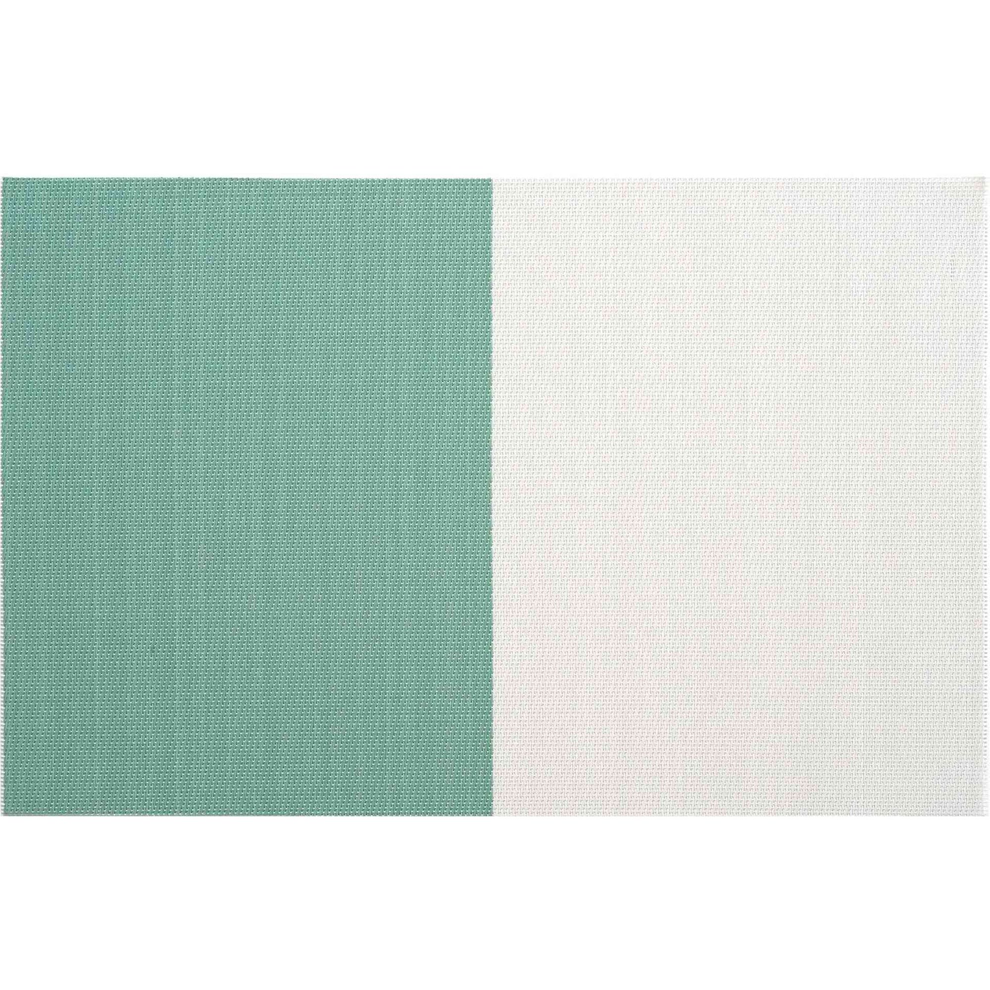 Individual Vinil 30x45cm Verde e Bege