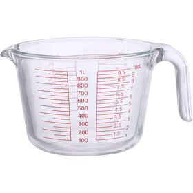 Copo Medidor Vidro 1L Copo Medidor Vidro 1L