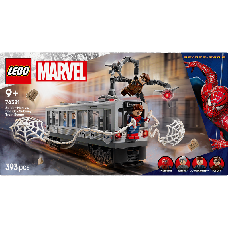LEGO Marvel - Spider-Man Vs Dock Ock - Cena Do Metro - 76321