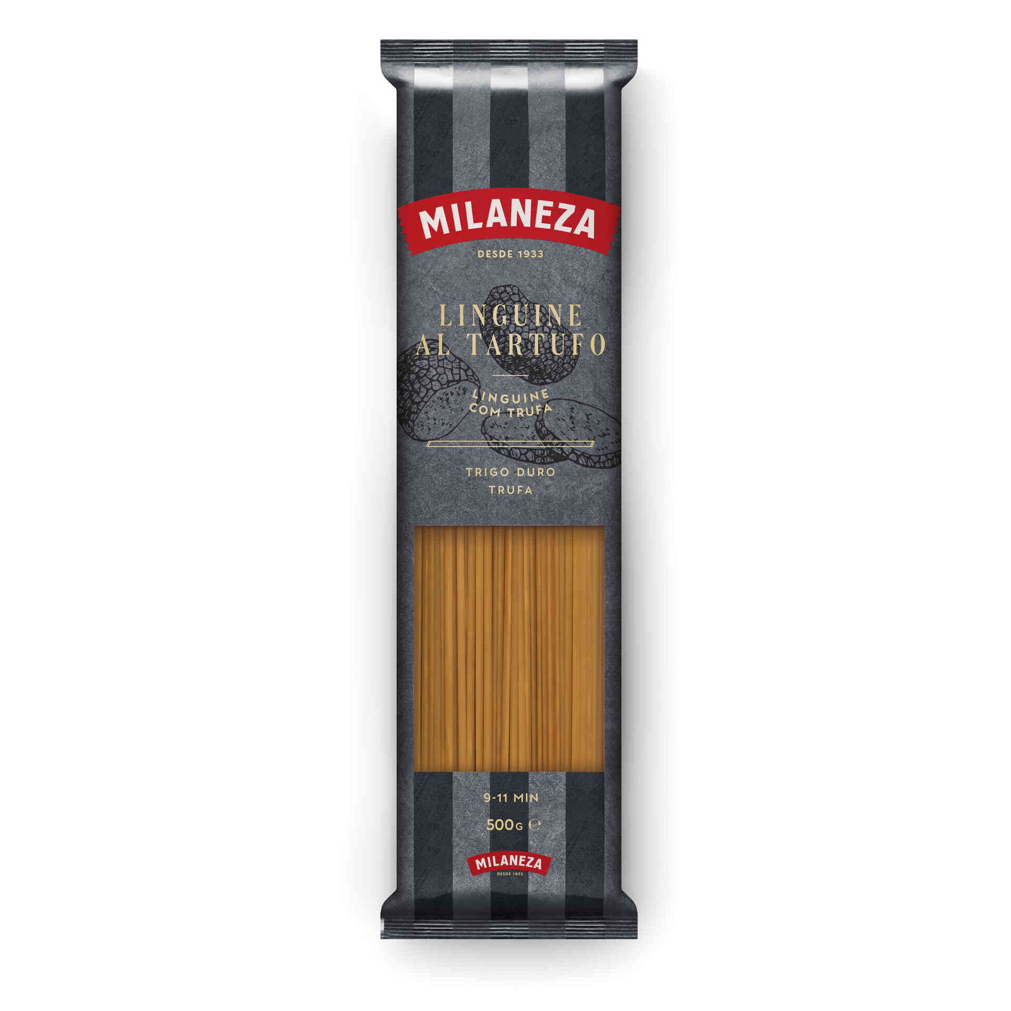 Massa Linguine com Cogumelos Milaneza