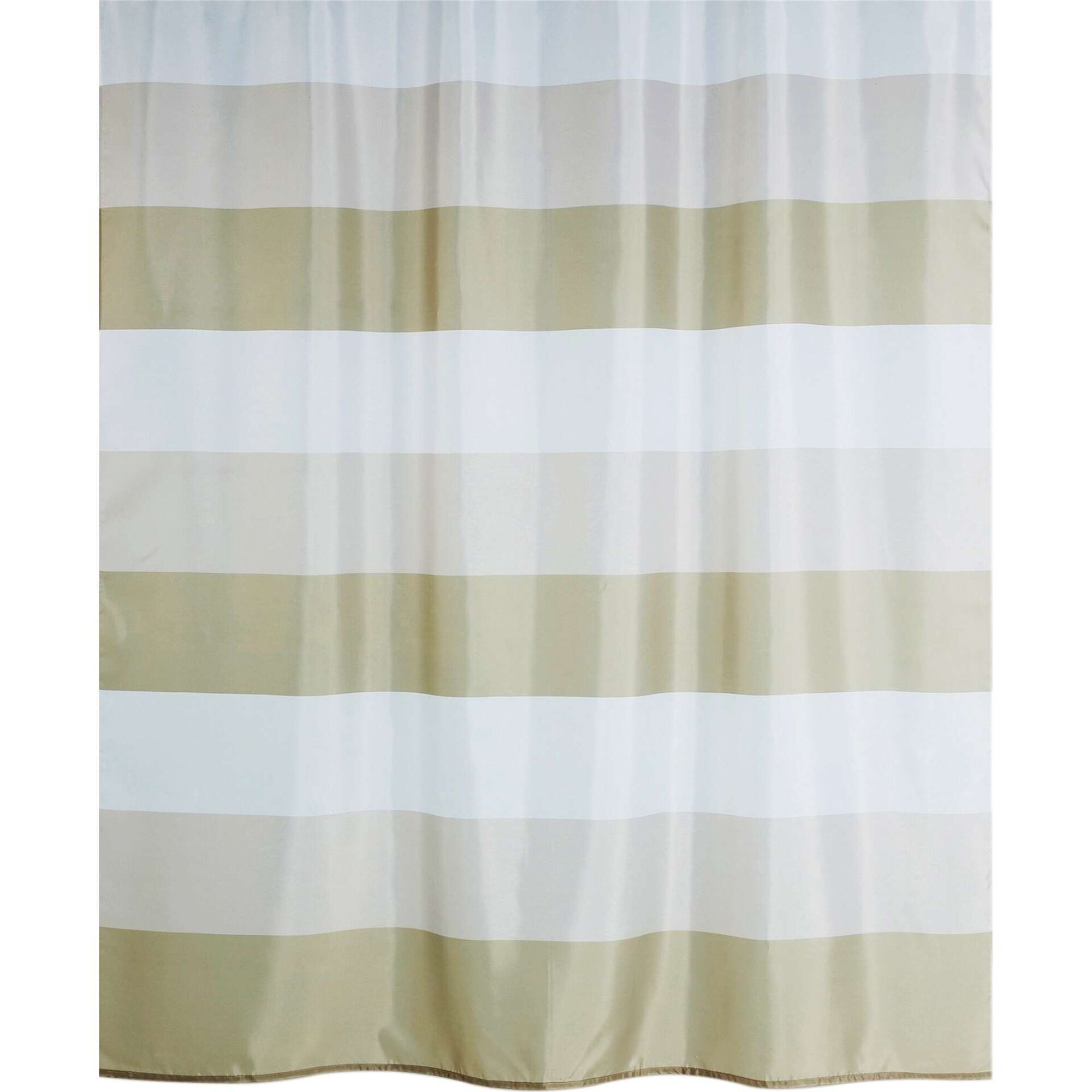 Cortina de Banho 180x200cm Poliéster Bege