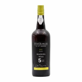 H. M. Borges Reserva 5 Anos Seco Vinho da Madeira Seco