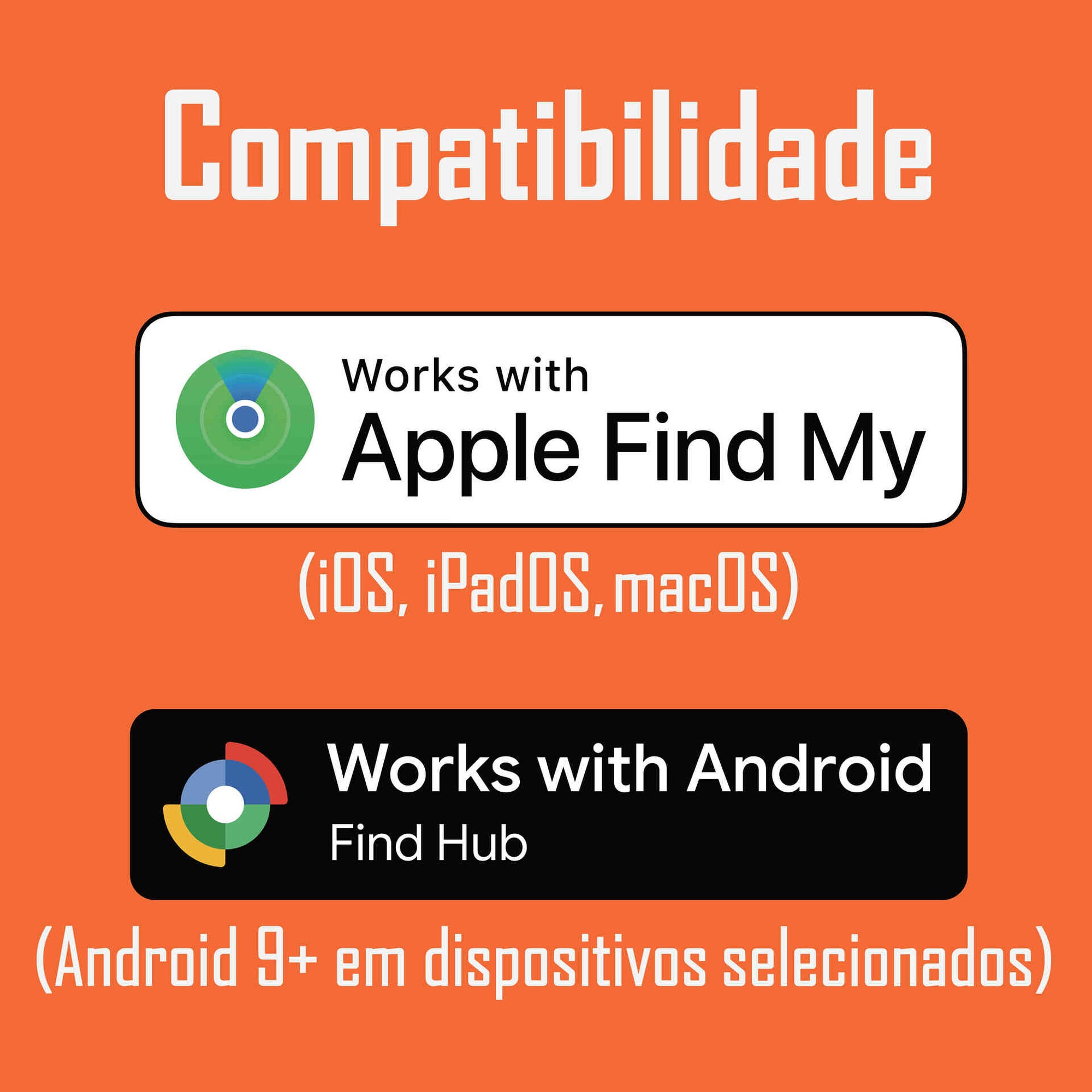Findertag Wireless Preto Note!