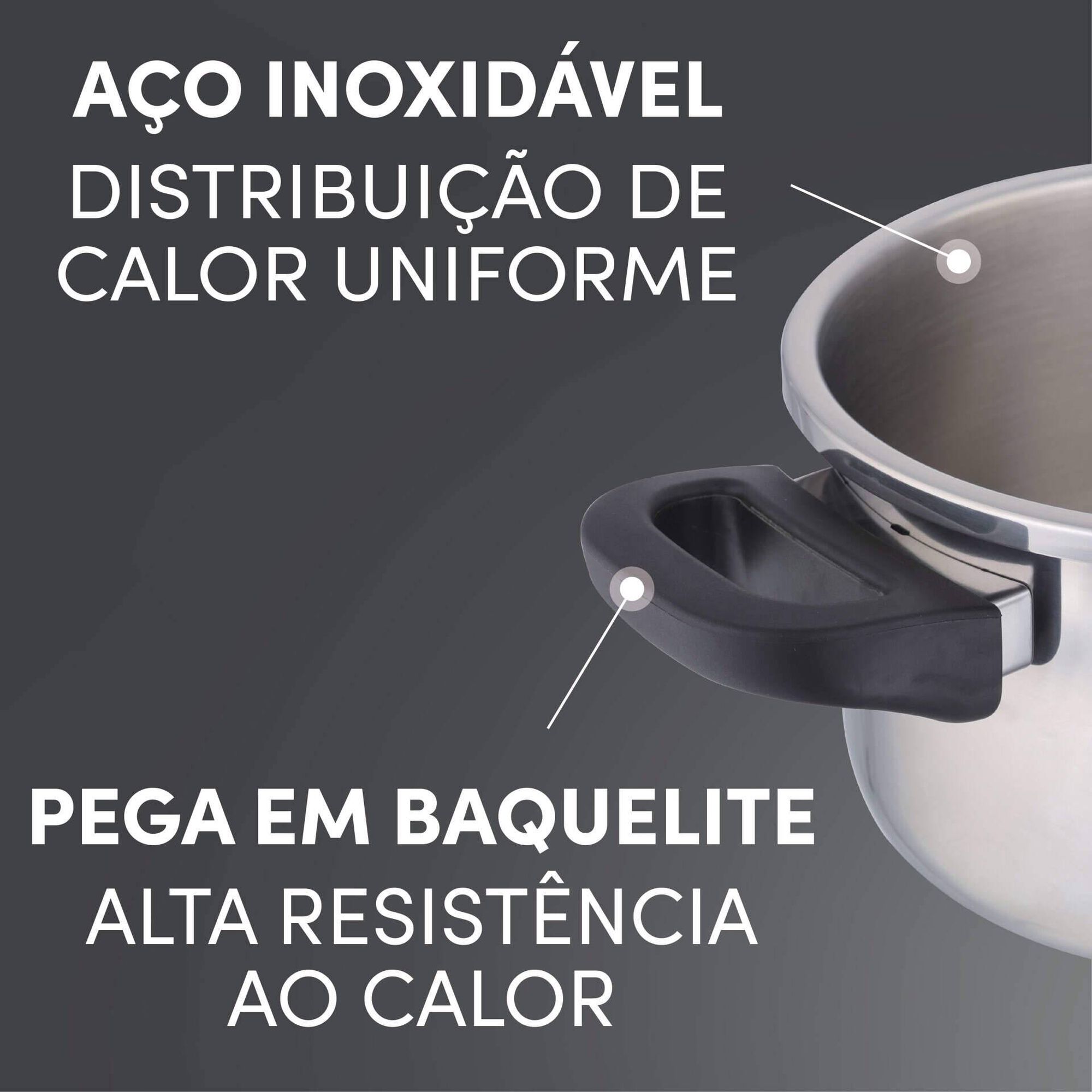 Panela de Press&atilde;o Quick&Twist Kasa