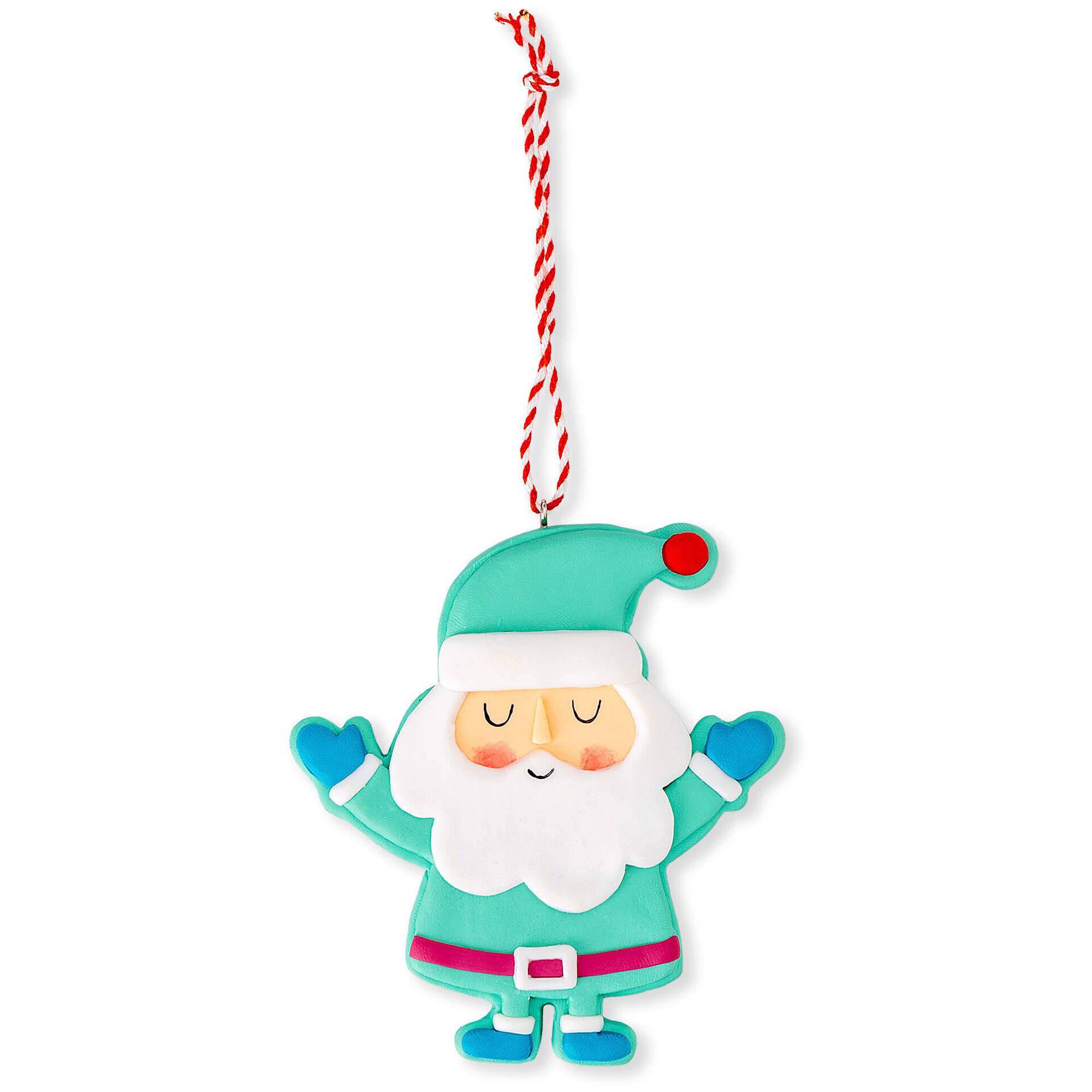 Ornamento Massa Pai Natal Fun