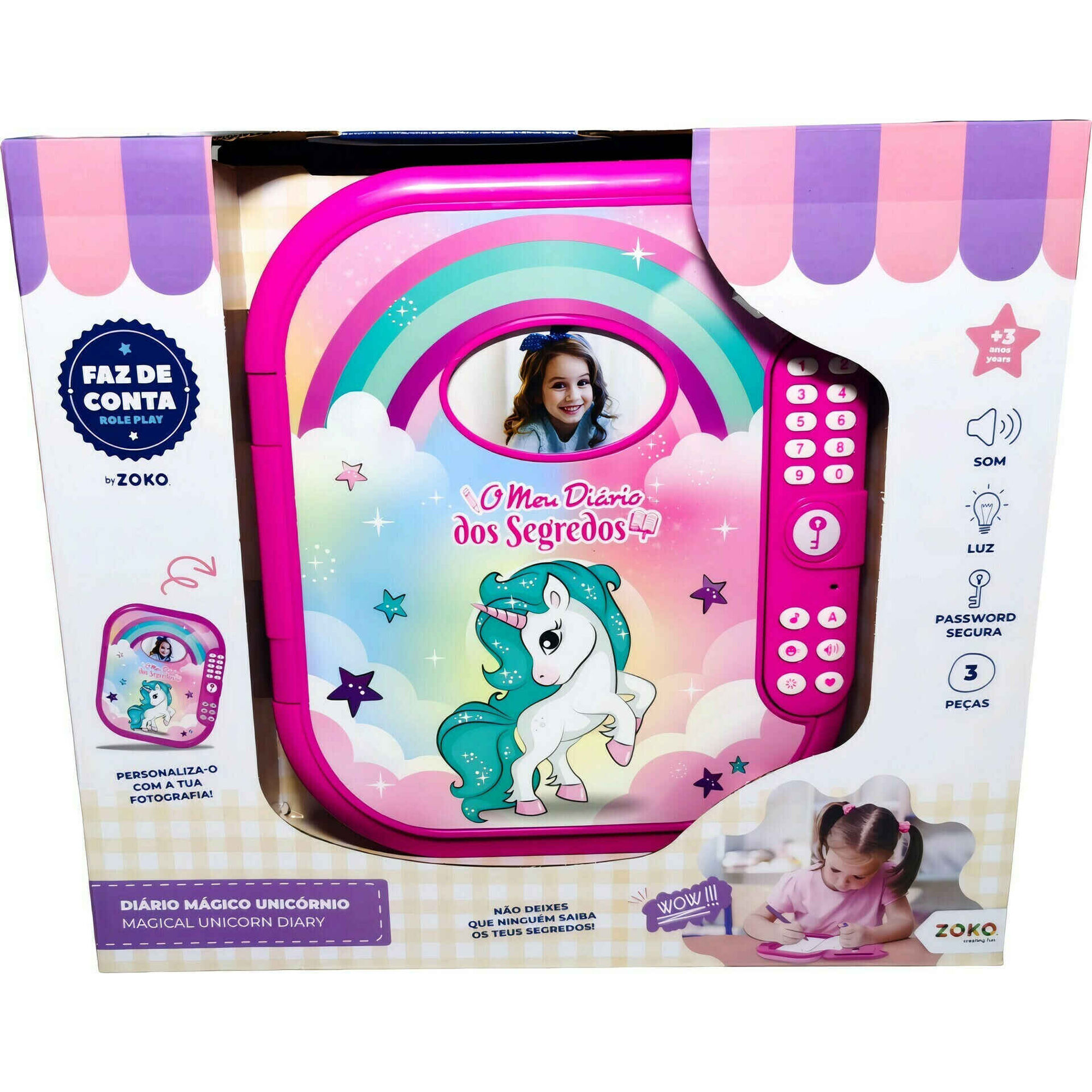 Diário Mágico Unicórnio