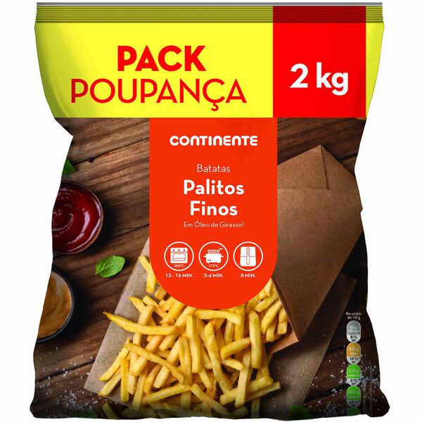 Batata Palitos Finos Continente