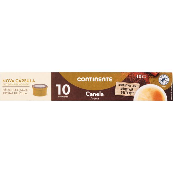 Cápsulas de Café Canela Int 10 Continente