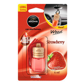 Ambientador Auto Pendurar Frasco Morango