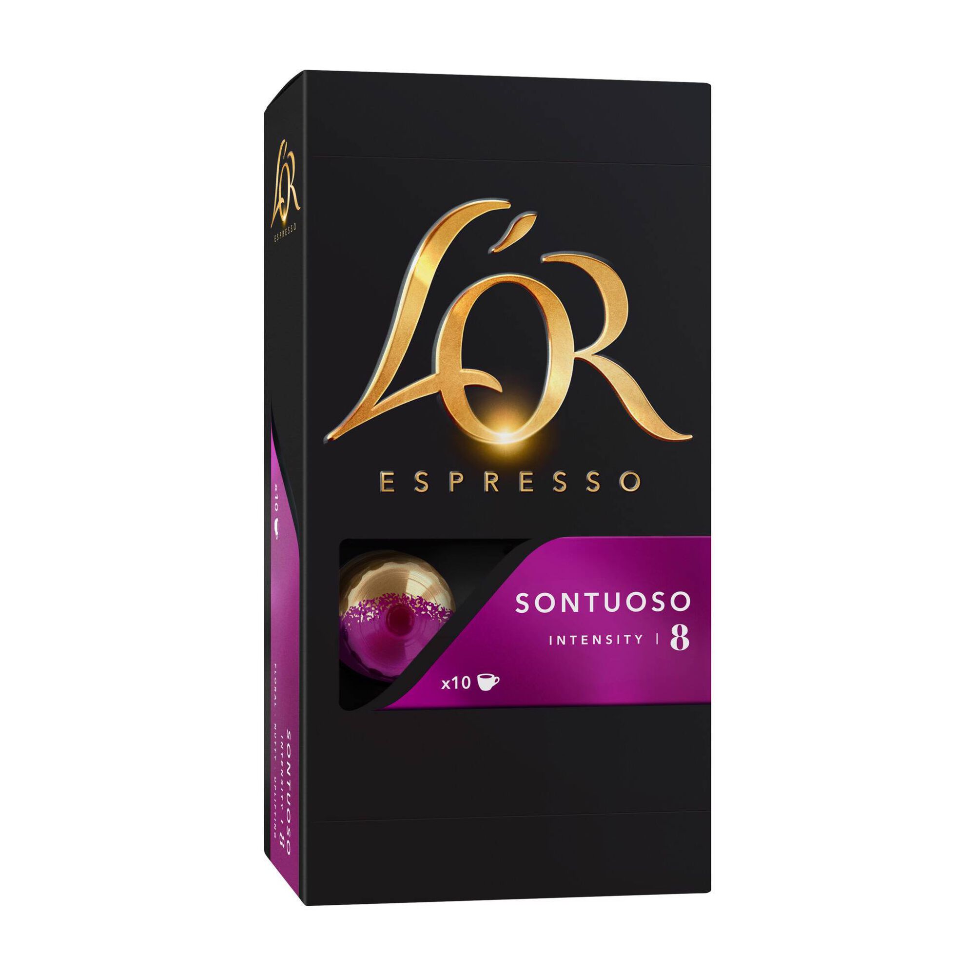Cápsulas de Café Espresso Sontuoso Int 8