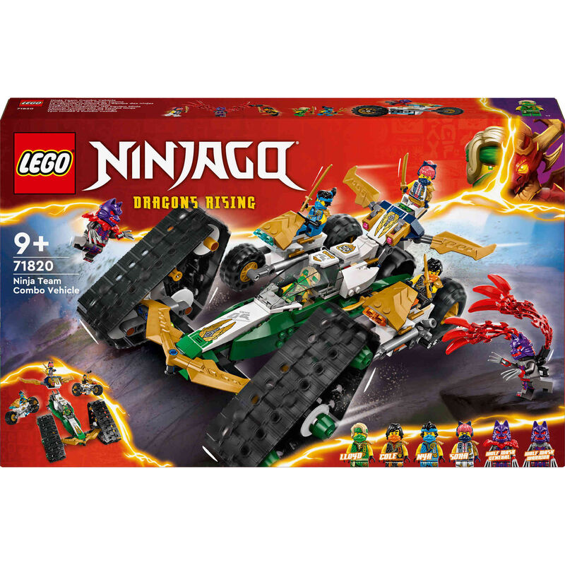 LEGO Ninjago - Veículo Combinado da Equipa Ninja - 71820
