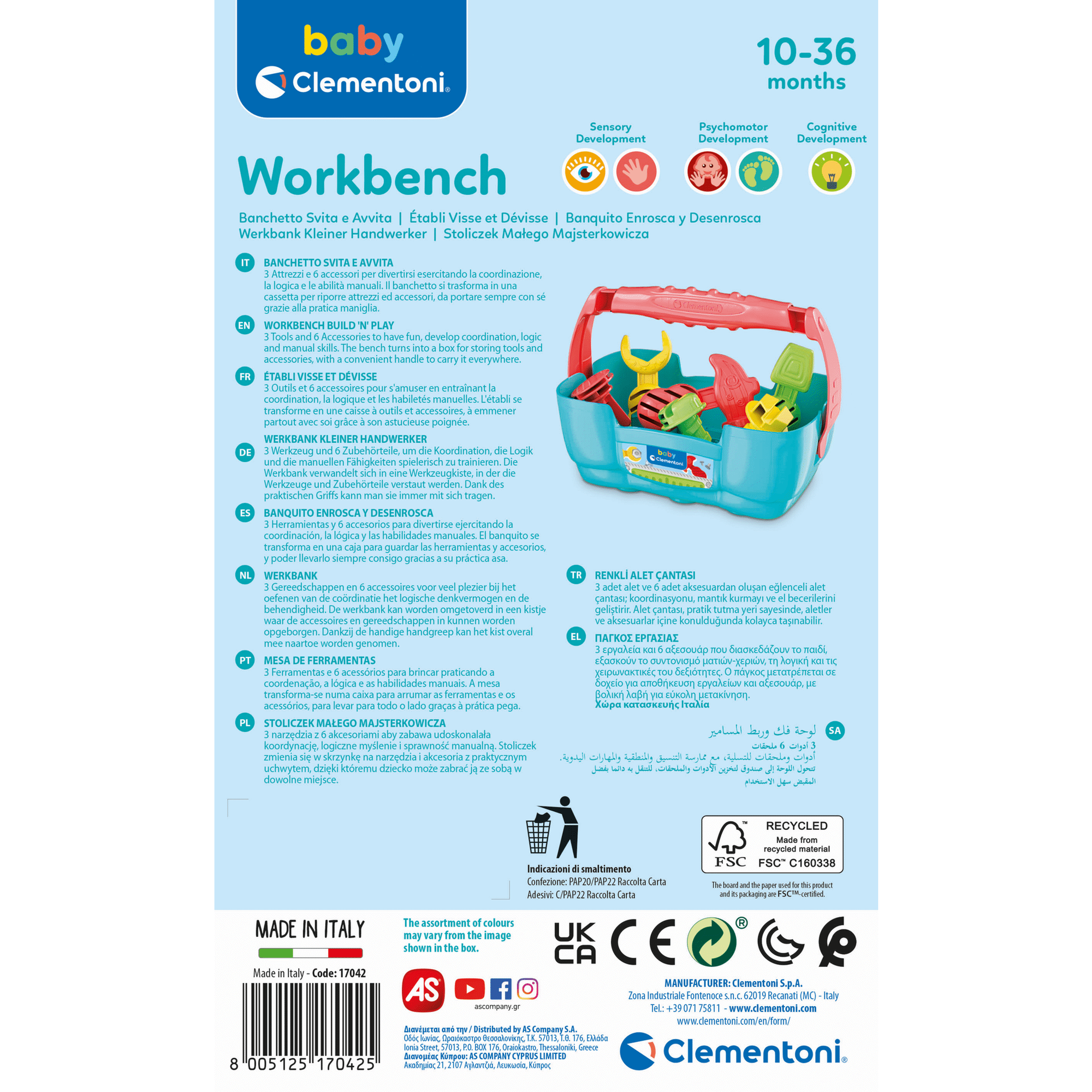 Baby Mesa de Ferramentas