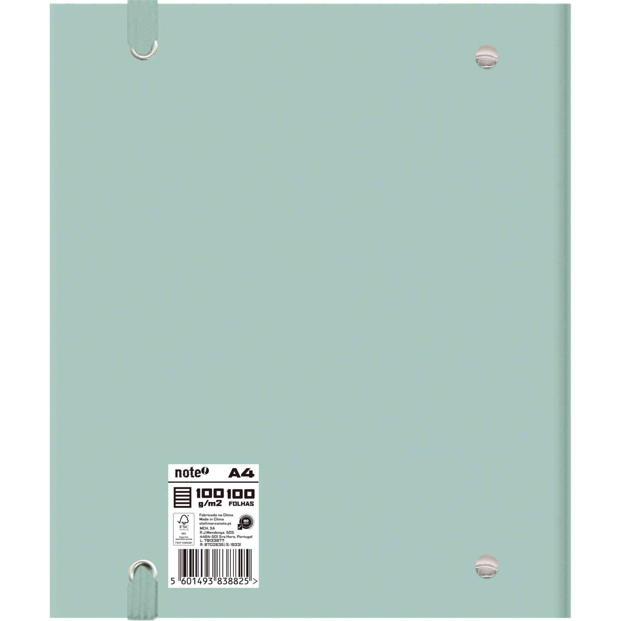 Pasta Arquivo A4 Colors Note 100 folhas (v&aacute;rias cores) Note!
