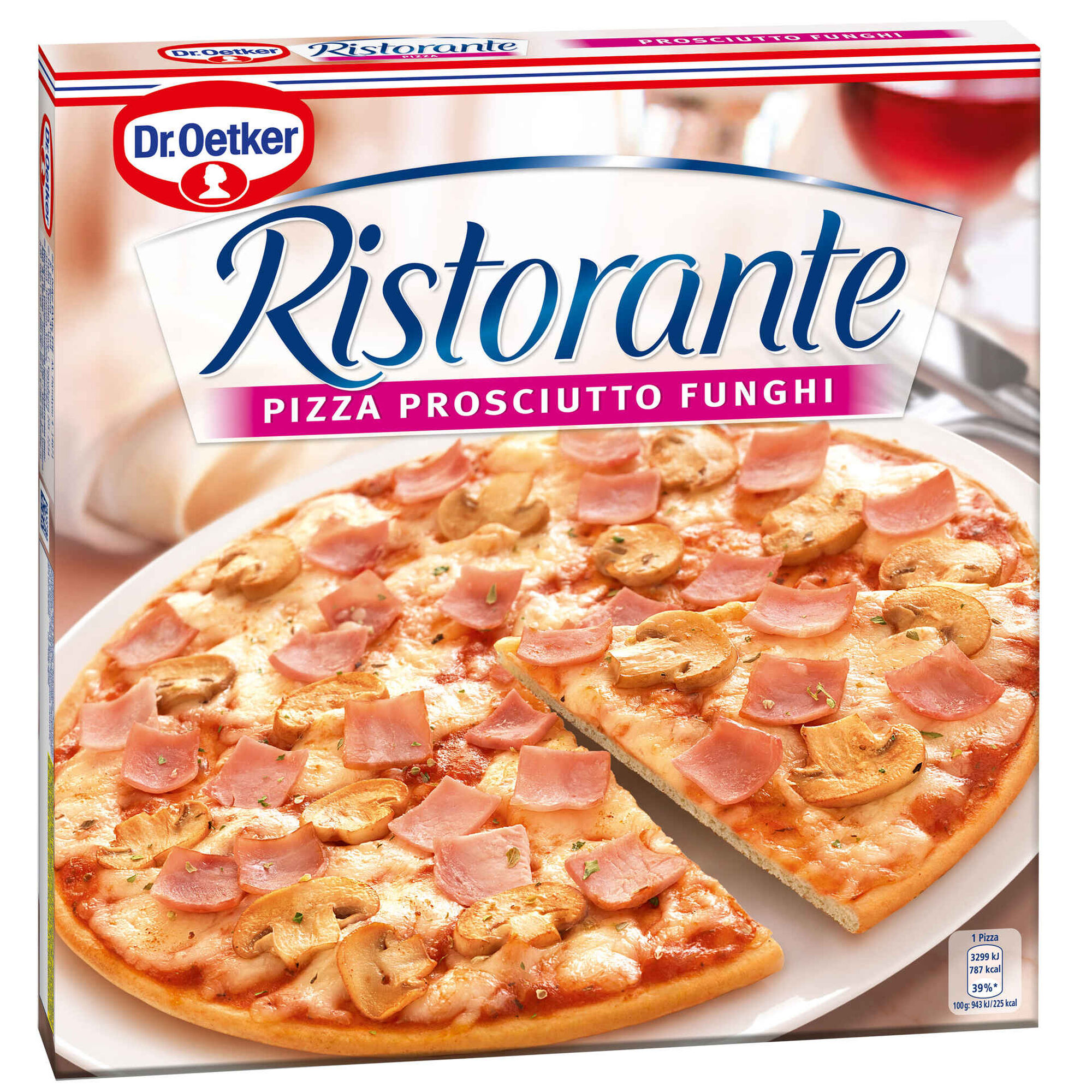 Pizza Ristorante de Fiambre e Cogumelos