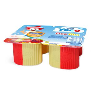 Queijinho Morango e Baunilha Suissinho Duo Mix Infantil Yoco