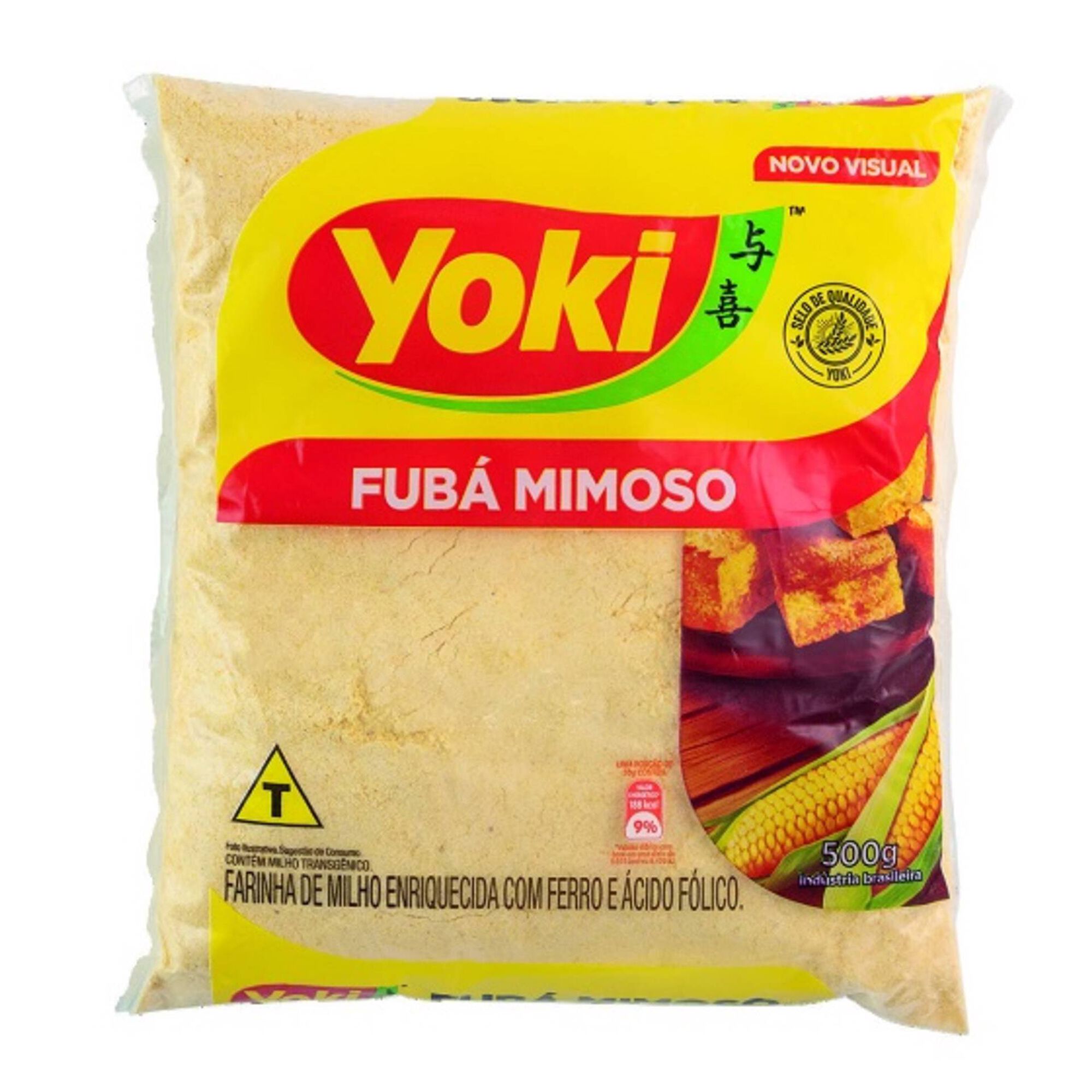 Farinha de Mandioca Fubá sem Glúten