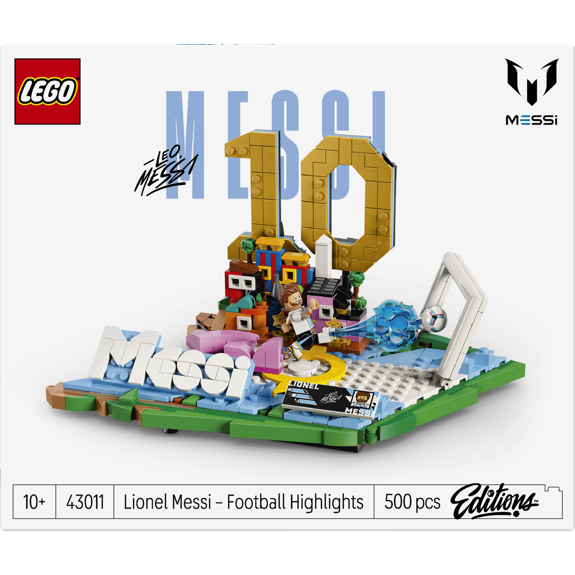 LEGO - Lionel Messi &ndash; Destaques do Futebol - 43011