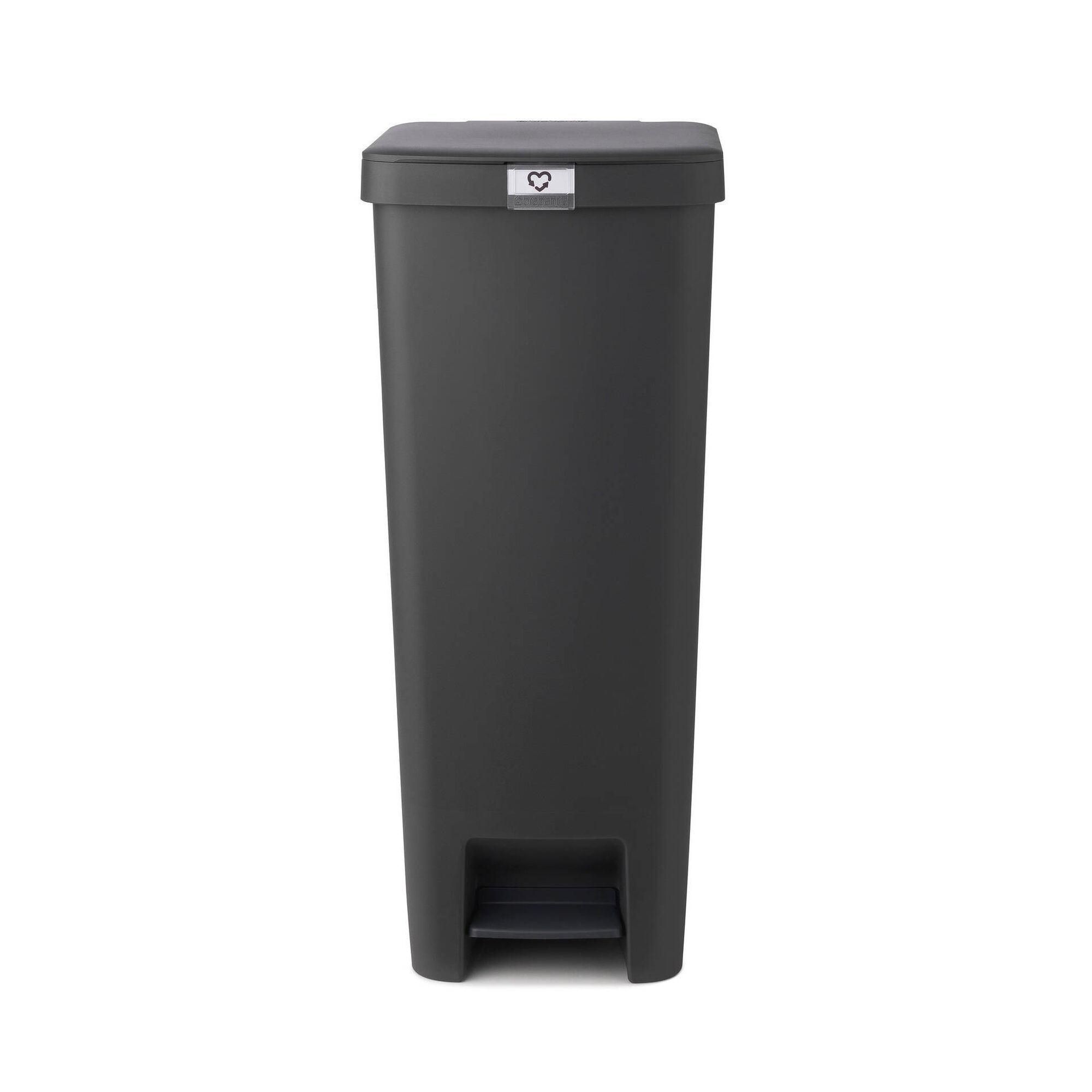 Balde de Lixo com Pedal Pl&aacute;stico 40L Preto StepUp Brabantia