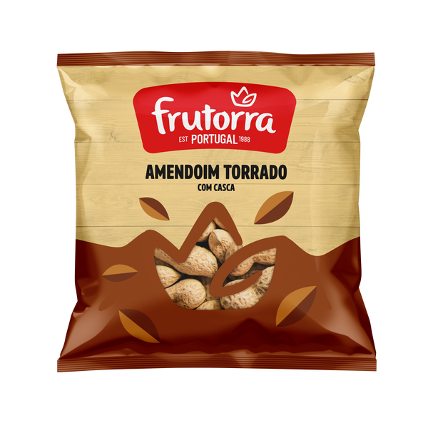 Amendoim Torrado com Casca Frutorra