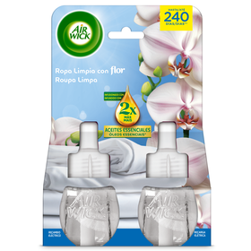 Ambientador El&eacute;trico Recarga Roupa Limpa Air Wick