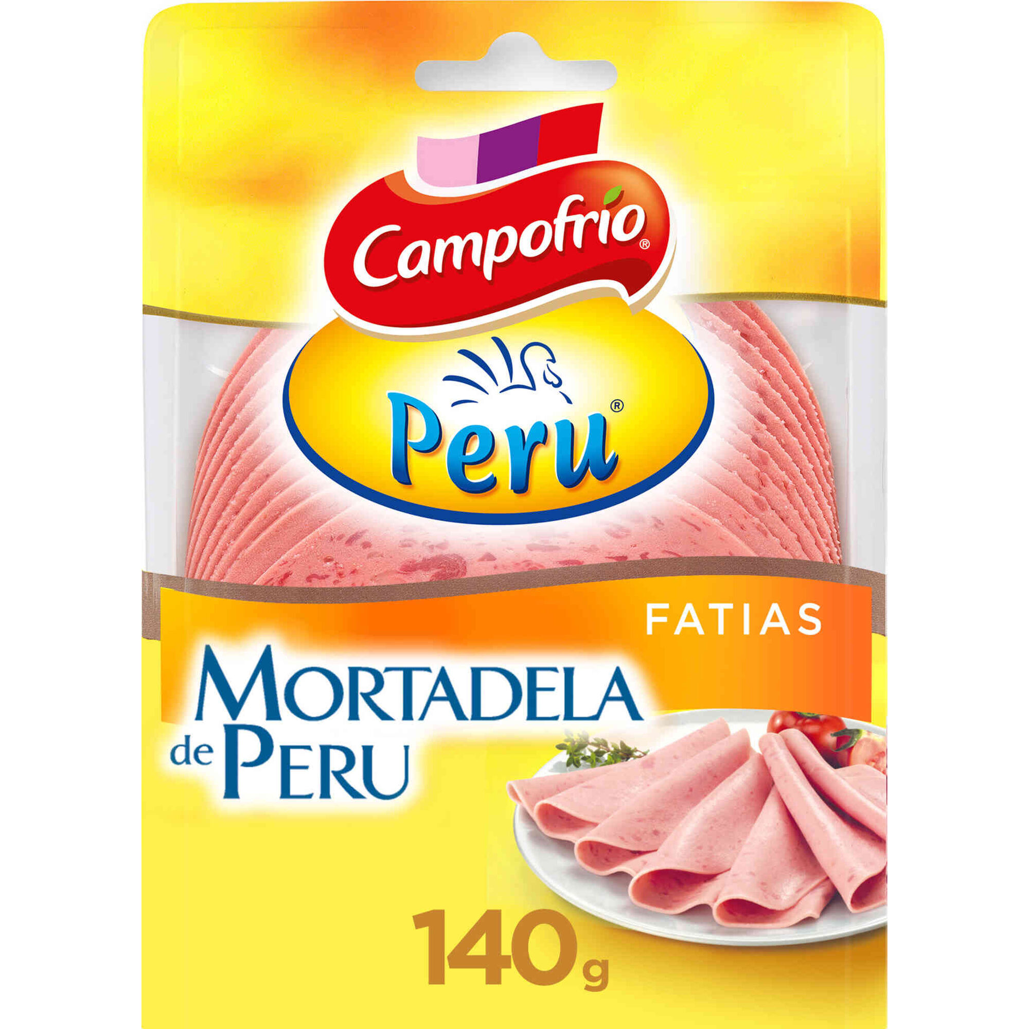 Mortadela de Peru Fatiada