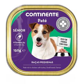Comida Húmida para Cão Sénior Raças Pequenas Frango e Peru Terrina