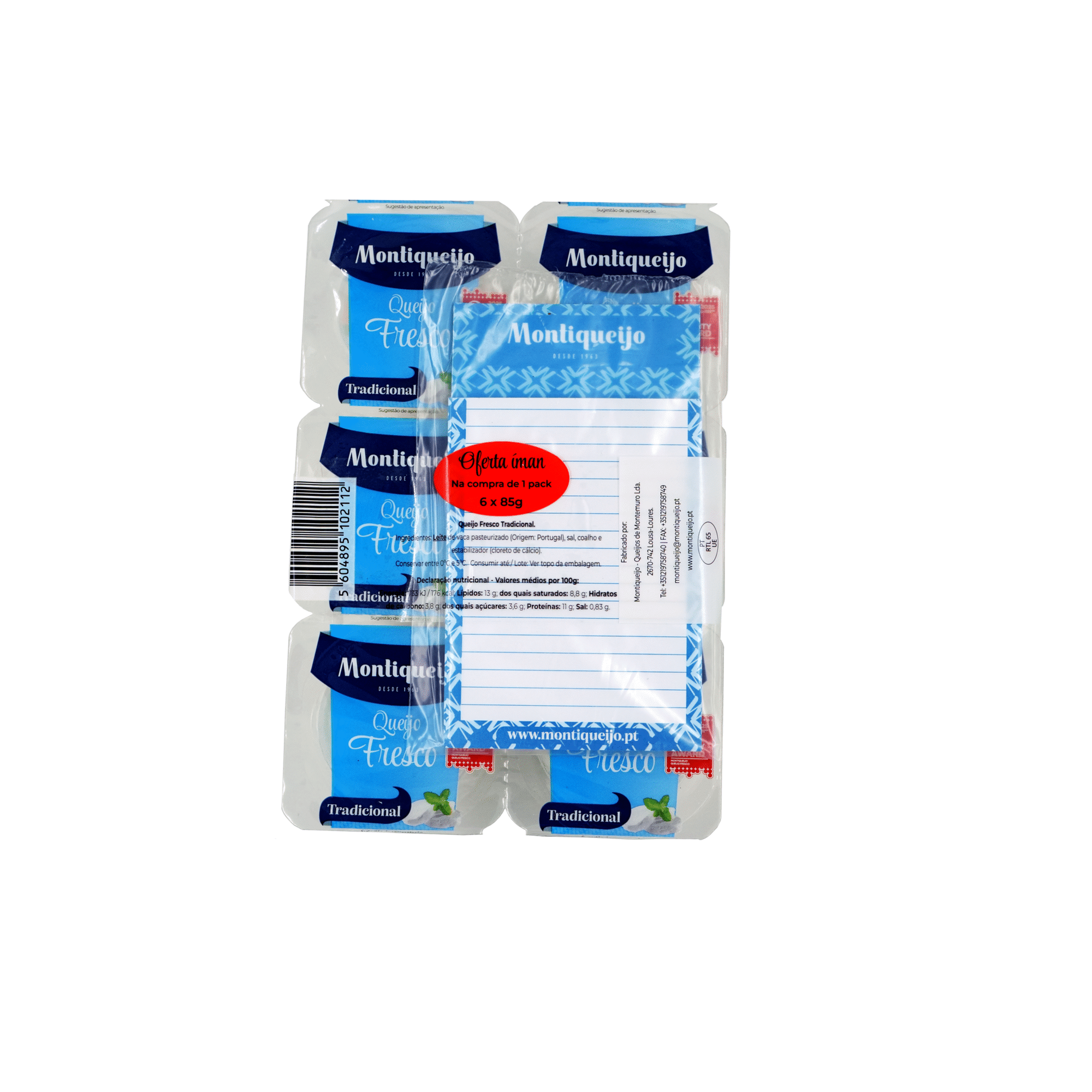 Queijo Fresco + Oferta de Brinde Montiqueijo