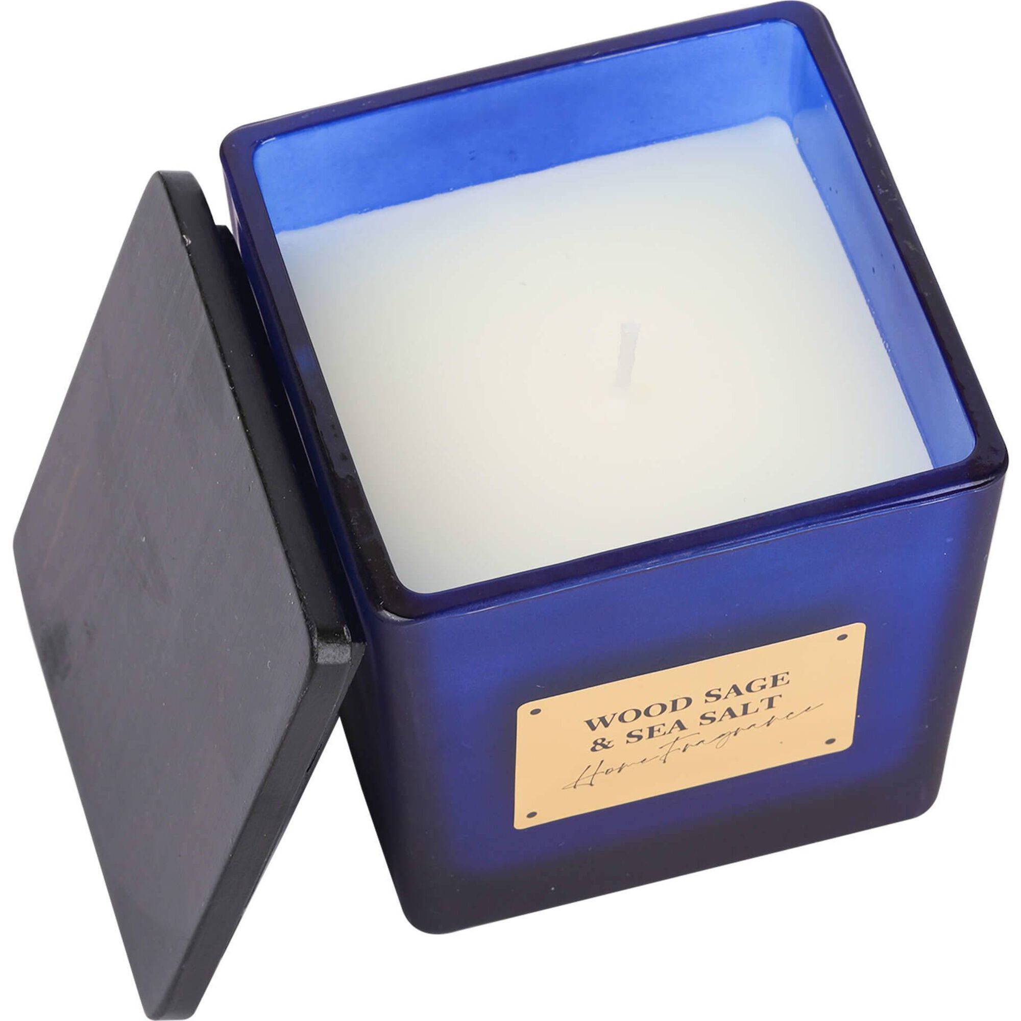 Vela em Copo Quadrada com Tampa 190g