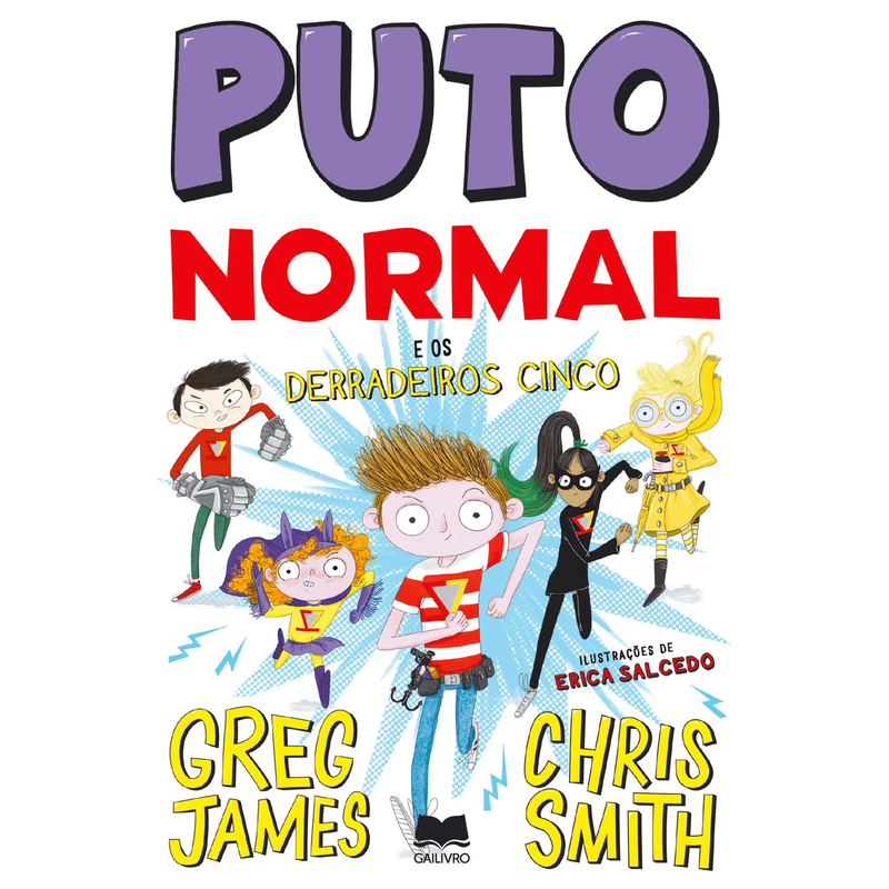 Puto Normal Nº 4 e Os Derradeiros Cinco de Greg James e Chris Smith