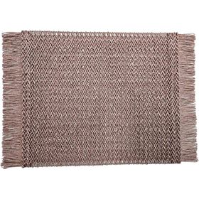 Individual Palhinha 30x45cm Rosa