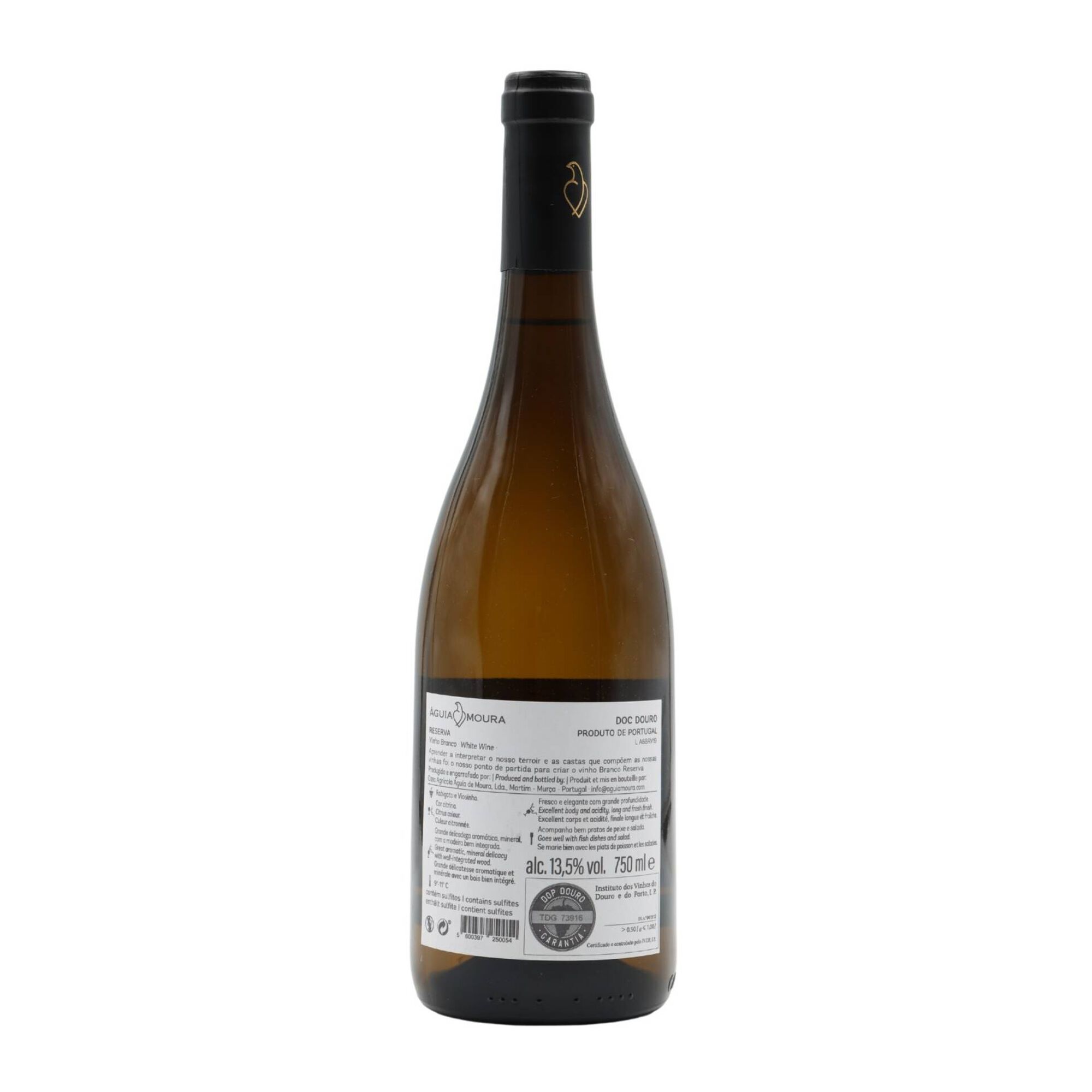 &Aacute;guia Moura Reserva Douro Vinho Branco