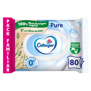 Papel Higiénico Húmido Pure Colhogar