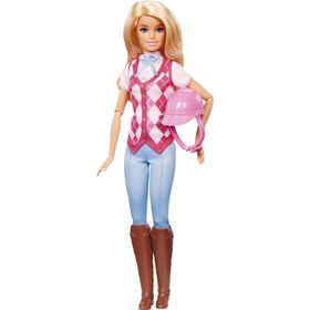Boneca Barbie Equitação da Grande Corrida de Cavalos
