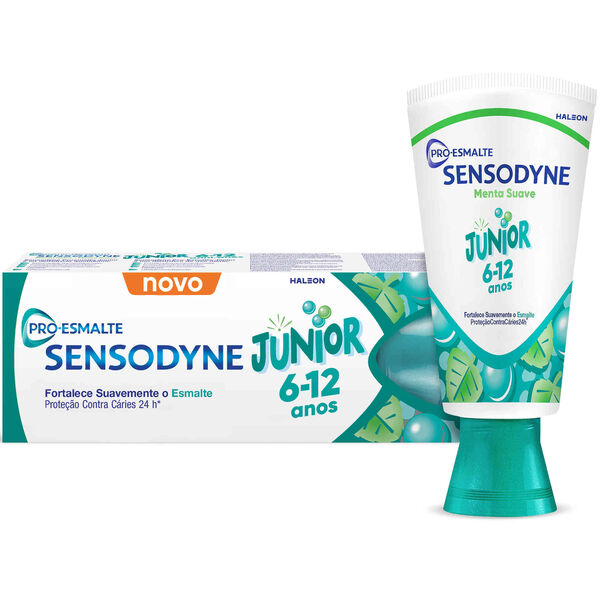Pasta de Dentes Júnior Sensibilidade Pro-Esmalte 6 a 12 Anos Sensodyne