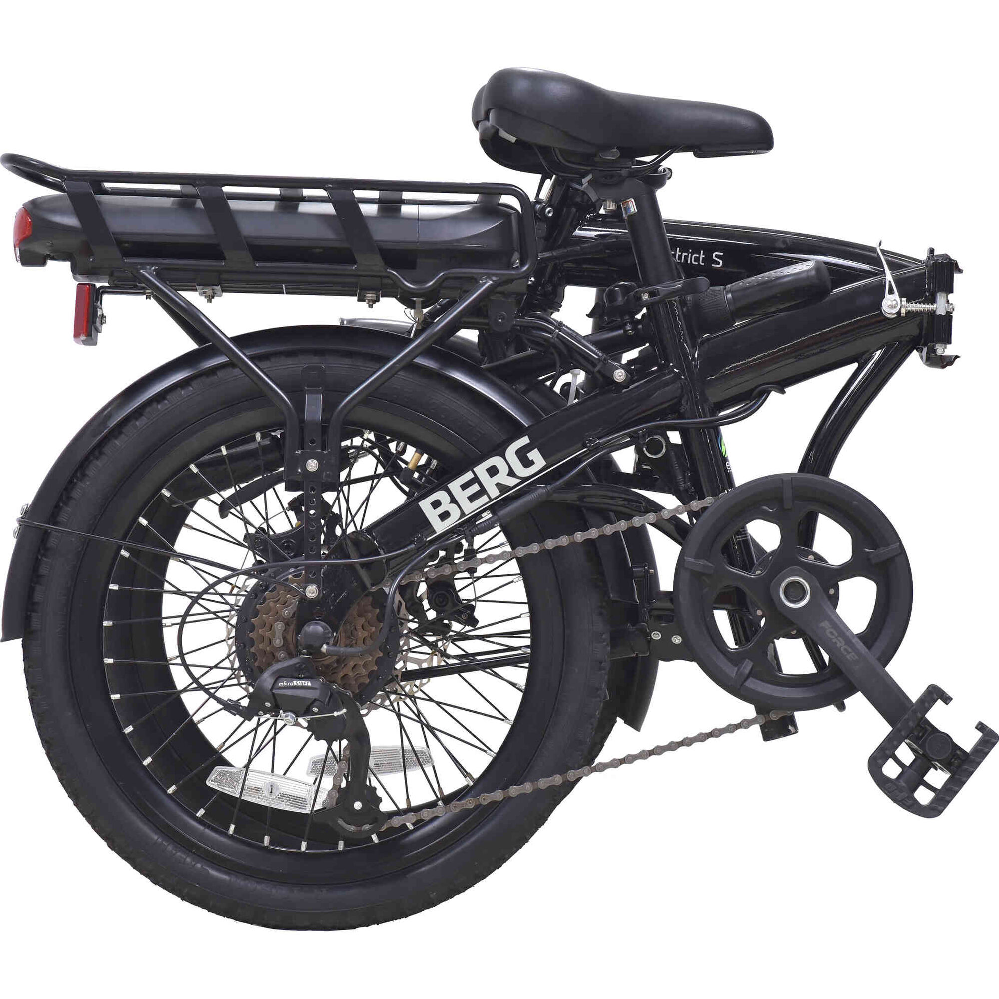 Bicicleta Elétrica Dobrável District S Roda 20'' 6V