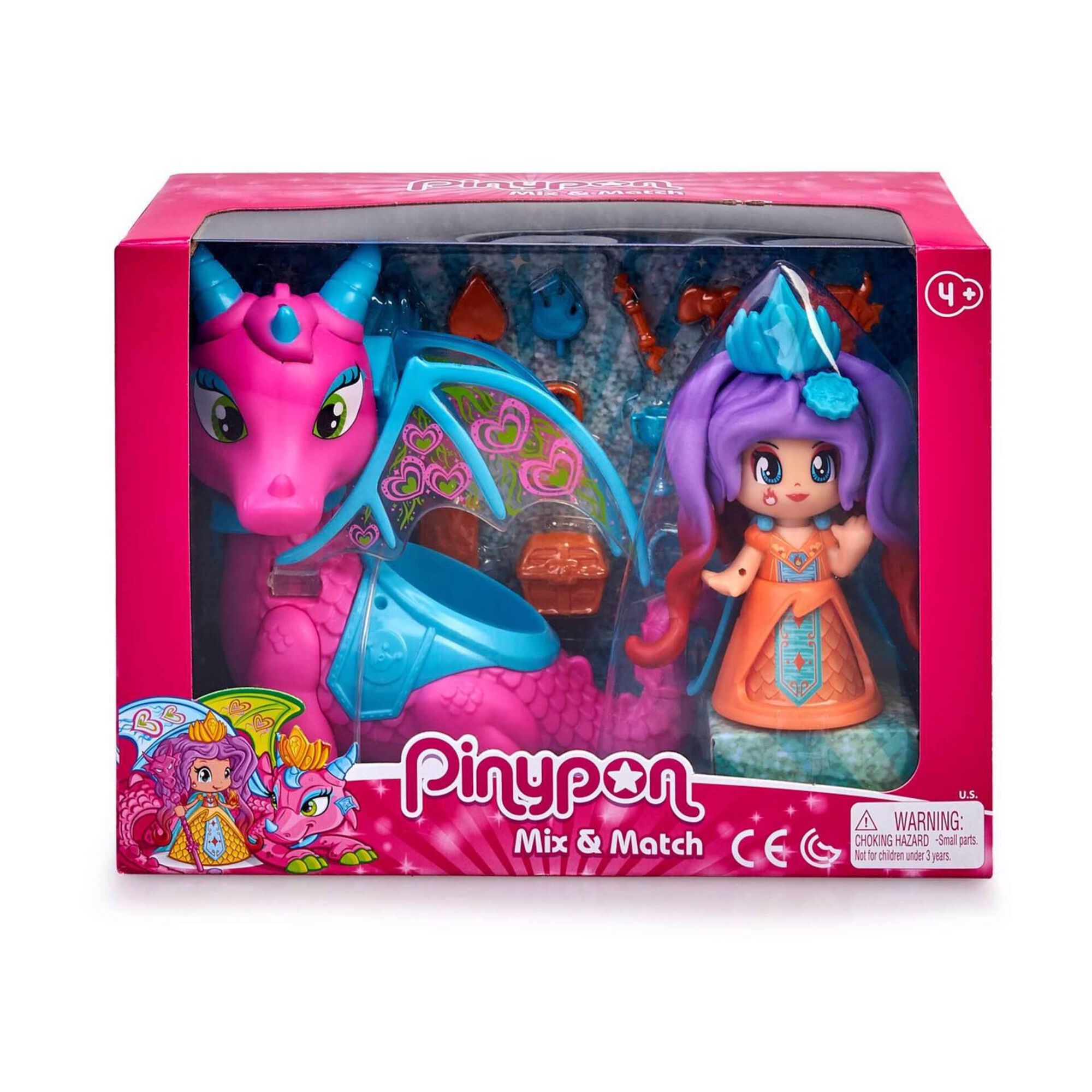 Pinypon - Queen e Drag&atilde;o