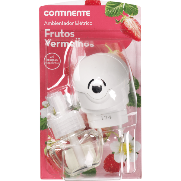 Ambientador Elétrico Frutos Vermelhos Continente