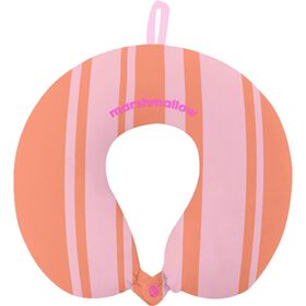 Almofada Viagem Riscas Laranja e Rosa Marshmallow