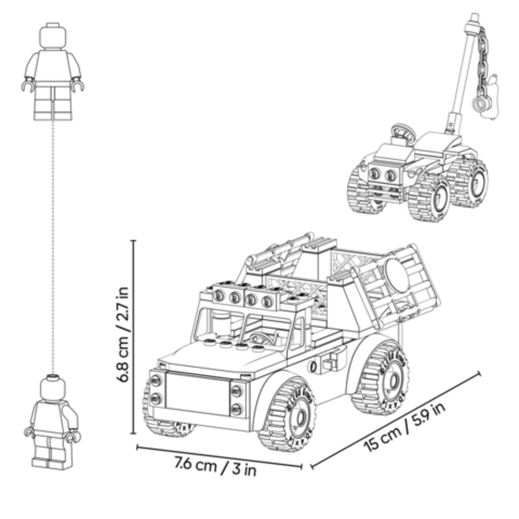 LEGO Jurassic World - Carrinha de Transporte de T. rex Jovem - 77978