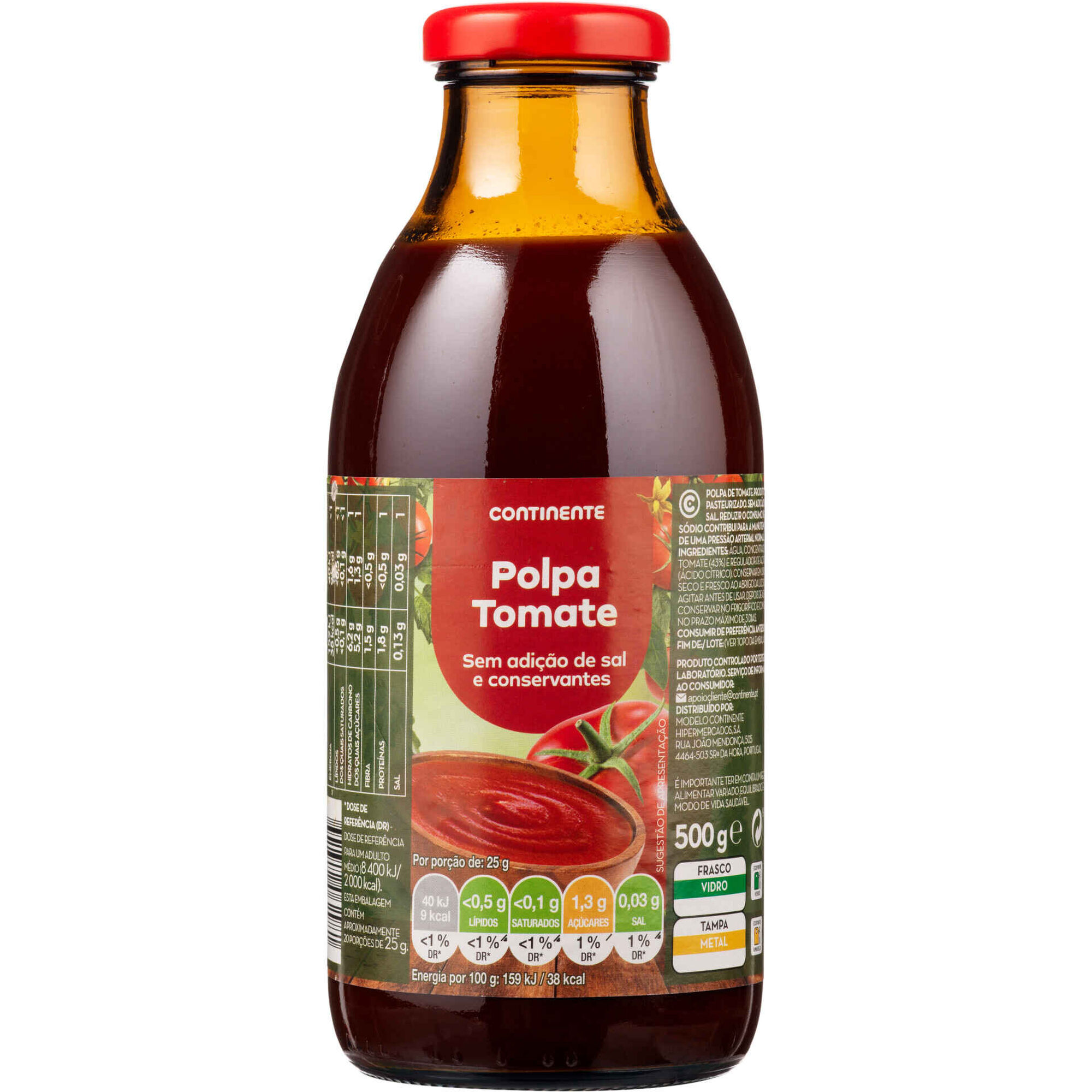 Polpa de Tomate Continente