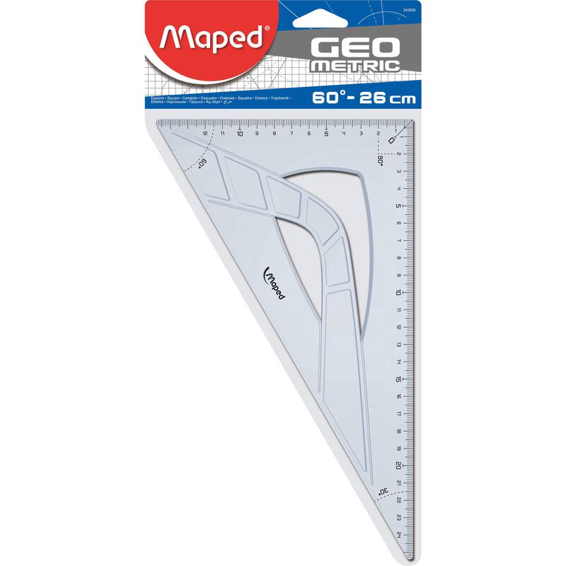 Esquadro Graphic 60º 26cm Maped