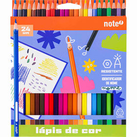 Conjunto 24 L&aacute;pis de Cor Note!