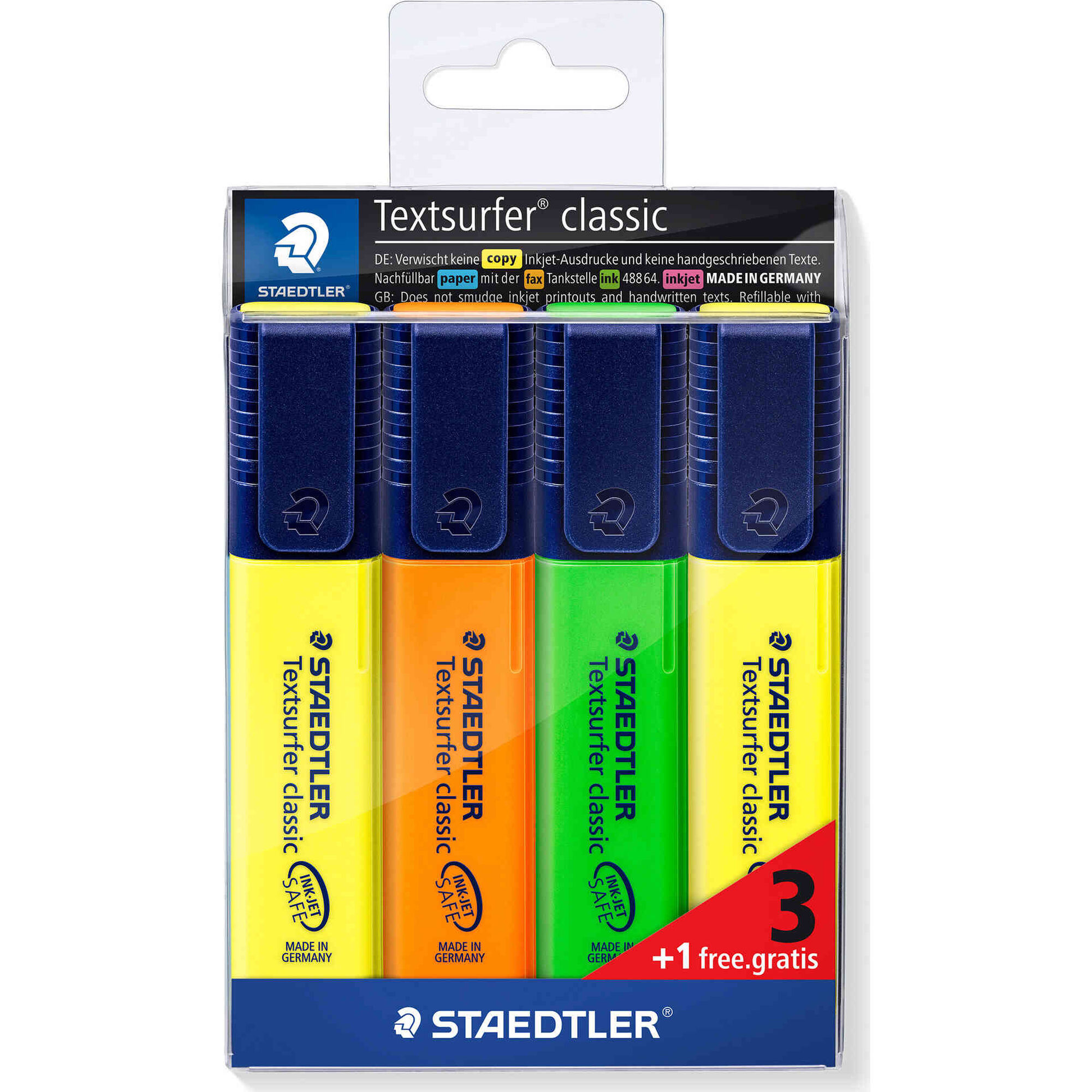 Marcadores Flourecentes Textsurfer&nbsp;Classic Staedtler