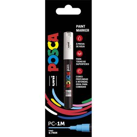 Marcador Posca Pc-1M Branco Uni