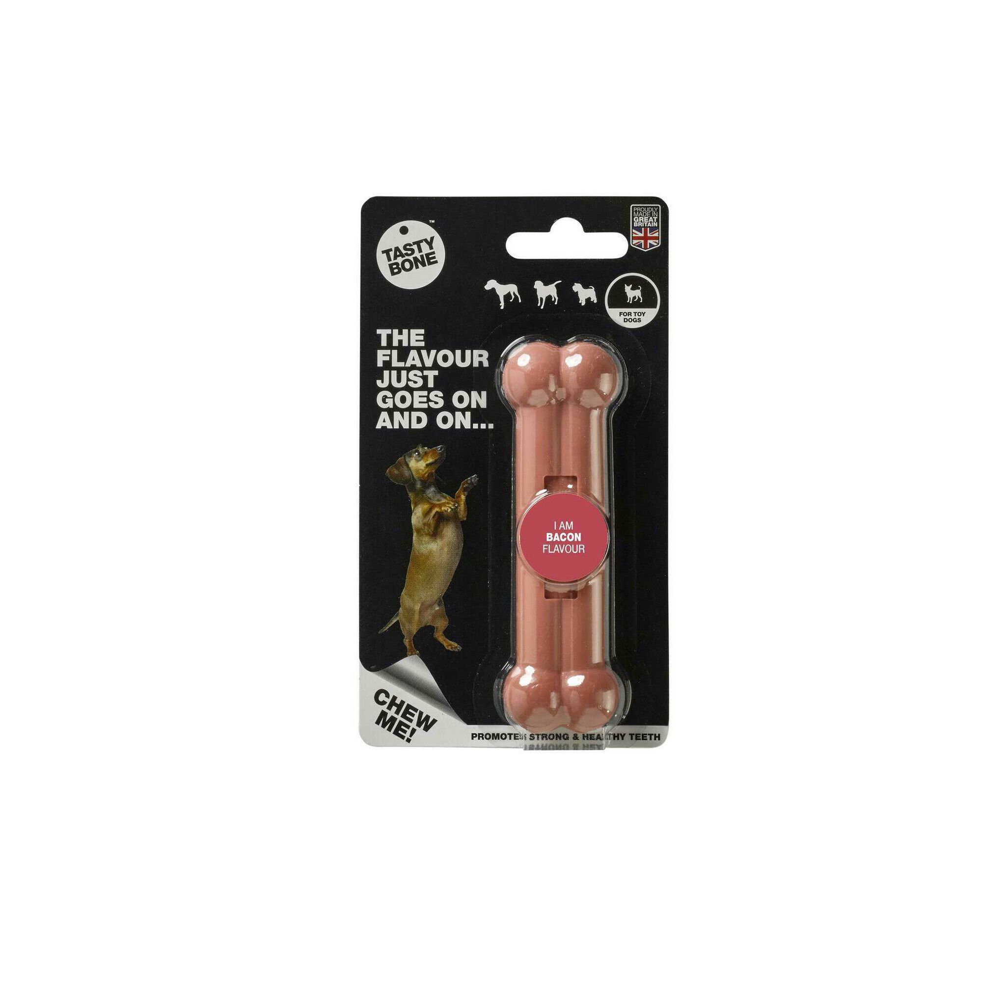 Brinquedo para C&atilde;o Bacon Toy XS Tastybone