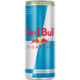 Bebida Energ&eacute;tica Gaseificada sem A&ccedil;&uacute;car Red Bull