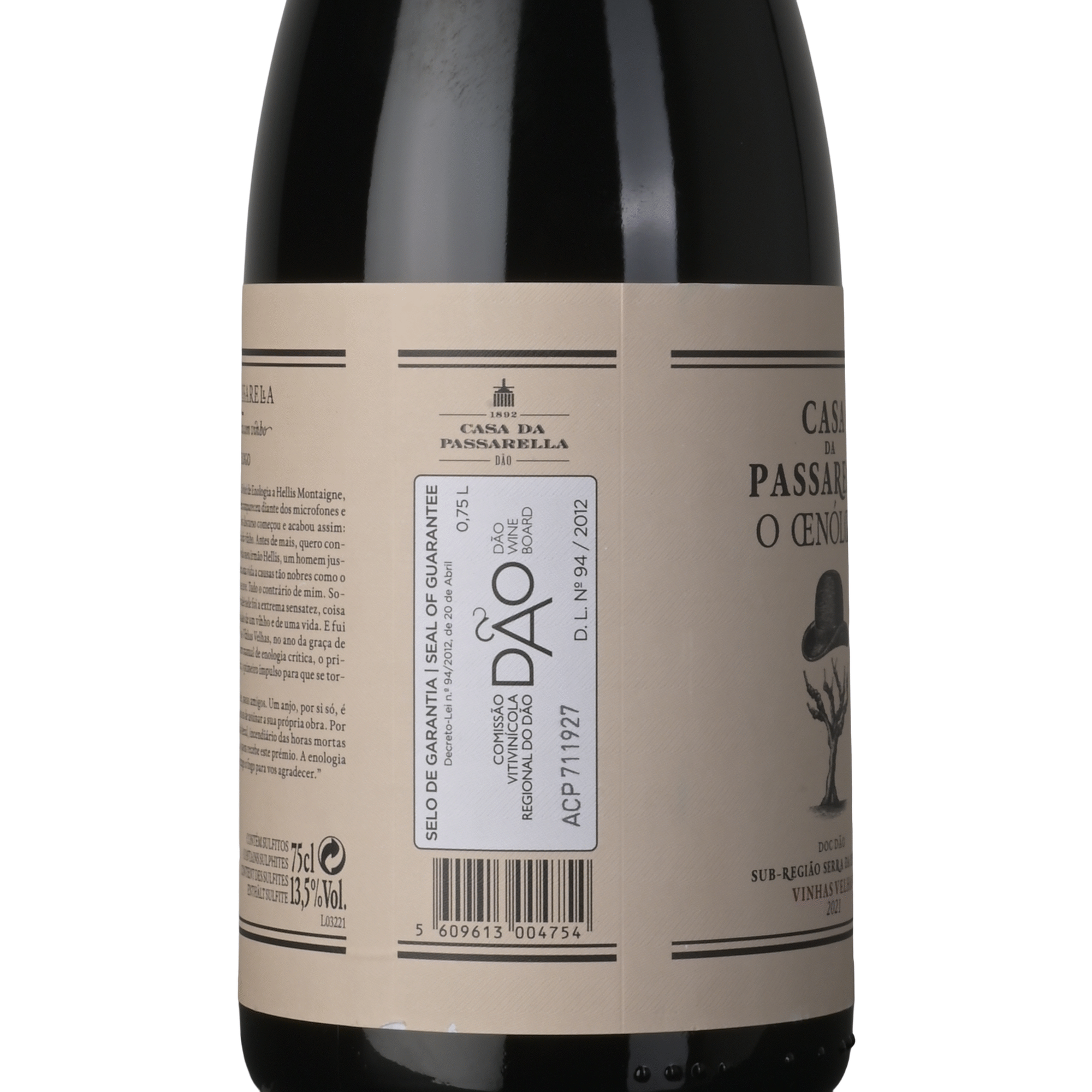 Casa da Passarella O En&oacute;logo Vinho Tinto