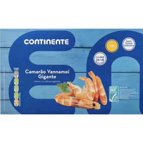 Camarão Vannamei ASC 24/40 Ultracongelado